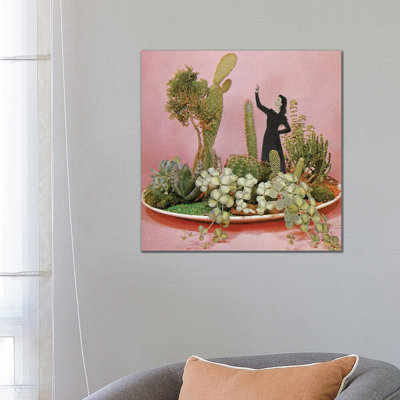The Wonders Of Cactus Island by Cassia Beck - Wrapped Canvas Gallery-Wrapped Canvas Giclée