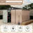8x10 FT Metal Storage Sheds Outdoor, Tool Shed with Lockable Door, Metal Yard Sheds Garden Shed Kit-115845897