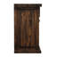 Table de chevet 1 tiroir en bois massif brun foncé Fresno-1409652585