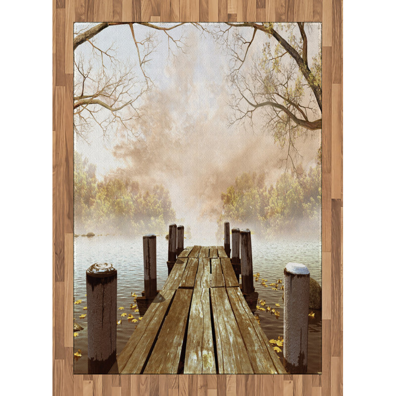 See Im Wald Hand Woven Area Rug, Rectangular 120 x 180cm