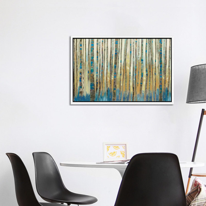 Delta by Allison Pearce - Painting on Canvas, White Framed Canvas, 101.6 cm H x 66.04 cm W