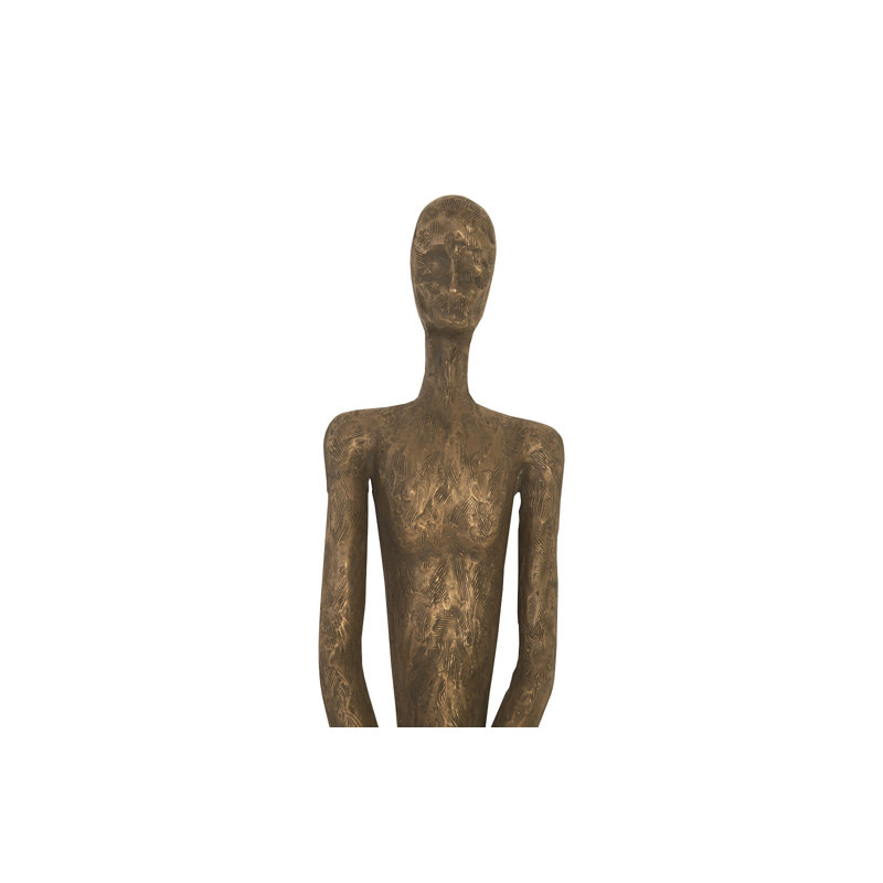 Lloyd Skinny Male Figural, Bronze
