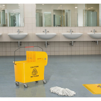 Mop Bucket with Wringer Compact Mop Bucket
