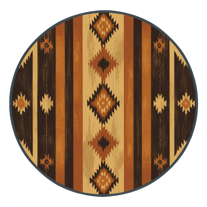 Western Winds Rug, Round 7'