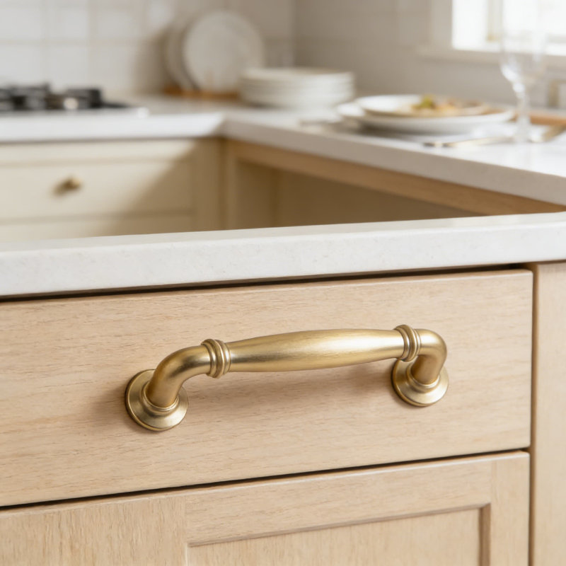 Poignées et tiroirs d'armoire modernes, centre en centre en alliage de zinc de qualité supérieure de 3 pouces, paquet de 6 pour la quincaillerie de cuisine et de mobilier