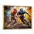 Gold Floater Framed