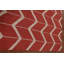 Tapis oriental rouge fait à la main 5 x 8 Gabbeh