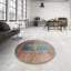 Tapis traditionnel brun / bleu-401773896
