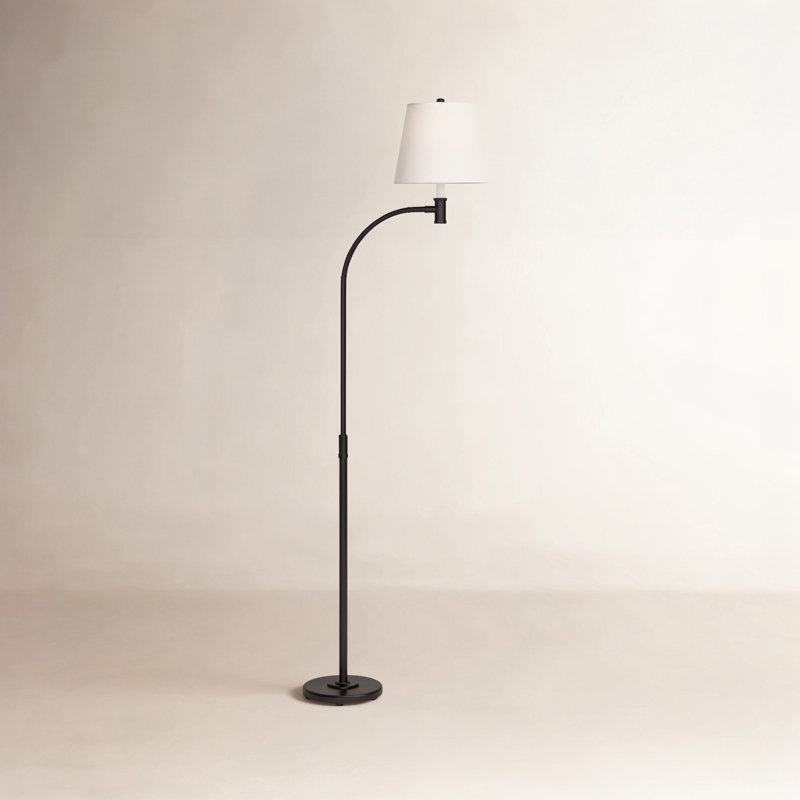 58.38'' Floor Lamp, Aged Iron