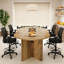Table de salle à manger, table de cuisine, table de bureau ovale, table de réunion