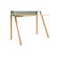 Cant Solid Wood Writing Desk-227399664