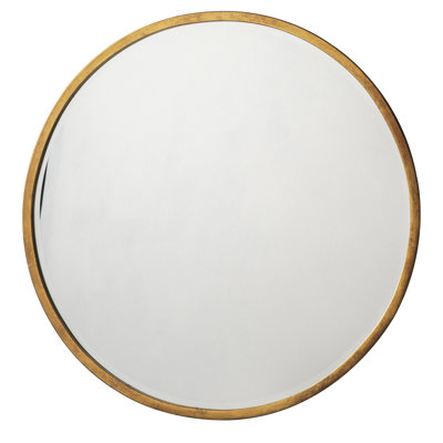 Thora Metal Round Wall Mirror