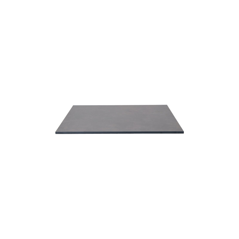 Drop Outdoor Square Coffee Table, Lava Gray, 29.5" W x 29.5" L x 28.8" H, Lava Gray