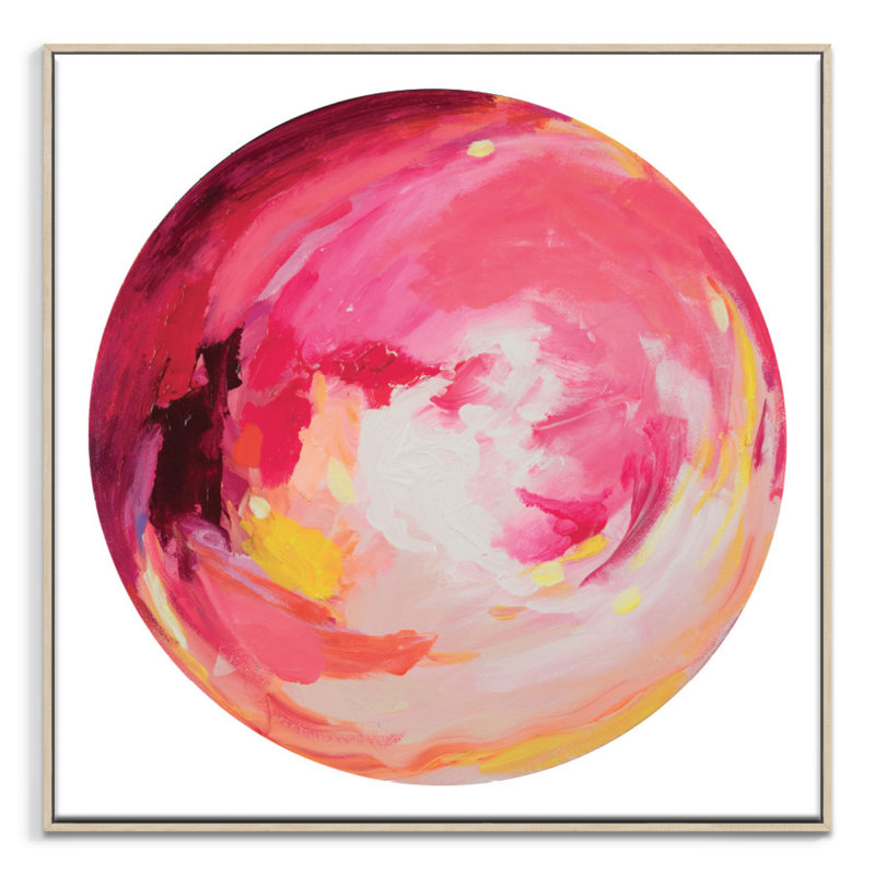 All Of Your Angels by Amira Rahim - Painting on Canvas, 76cm H x 76cm W, Timber Floater Frame