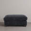 Repose-pieds rembourré rectangulaire en flanelle de fourrure de lapin, pièce modulaire simple pour canapé modulaire-363016868