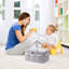 Organisateur de couches portatif avec diviseurs amovibles, rangement pour chambre de bébé grande capacité-1011867921
