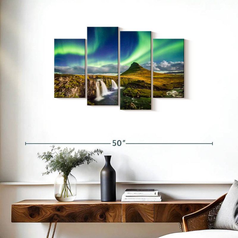 Alvord Kirkjufell paysage aurore, H 22 po x l 36 po
