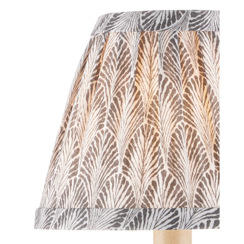 Plume Empire Chandelier Shade, Blue
