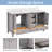 60-inch Bathroom Vanity With Engineered Stone Top-2023177862