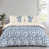 Motif floral bleu est en rupture de stock