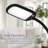 Litespan Slim 55 in. Industrial Dimmable LED Directional Task Floor Lamp, Black Finish-62954092