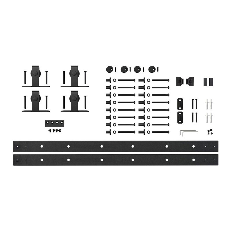 Architectural Products by Outwater L.L.C. Architectural Standard Double Door Barn Door Hardware Kit