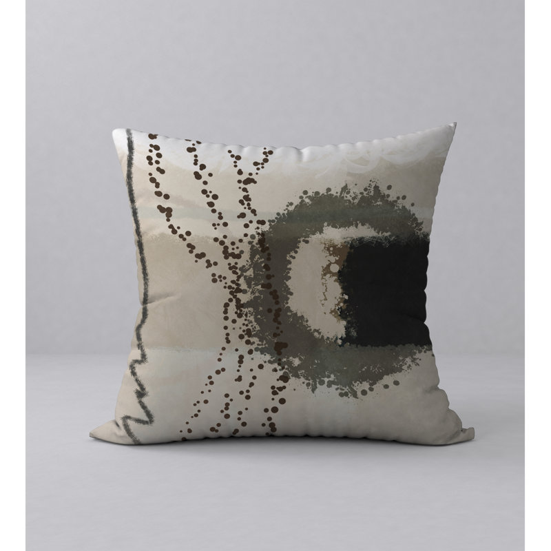  Housse et insert de coussin carré lumineux garantis, H 20 po x l 20 po