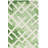 Bryauna Hand Tufted Wool/Cotton Geometric Rug in Ivory/Green-20945975