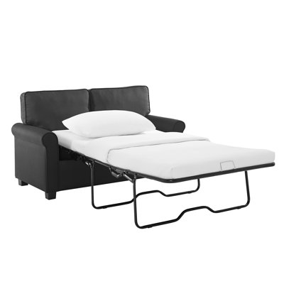 Sofa Bed Loveseat With Memory Foam Mattress, Convertible Sleeper For Living Room Or Apartment