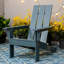 Chaise Adirondack en bois massif Rondon