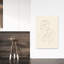 Tender Mother Child Minimalist Peaceful Abstract Wall Art Print 1 Piece Wrapped Canvas Wall Art-644576286
