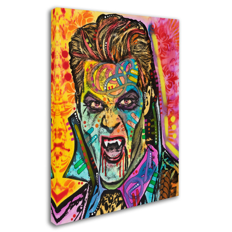 « dracula », reproduction d’impression sur toile tendue, H 19 po x l 14 po