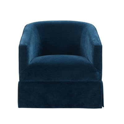 Elm Baltic Skirted Swivel Chair