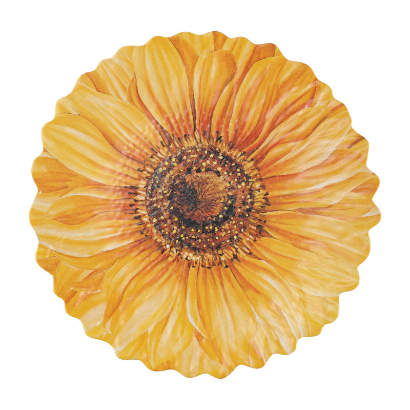 August Grove® Aariana Melamine Platter