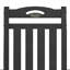 Chaises berçantes d'extérieur en PEHD résistantes aux intempéries Adirondack-318636002