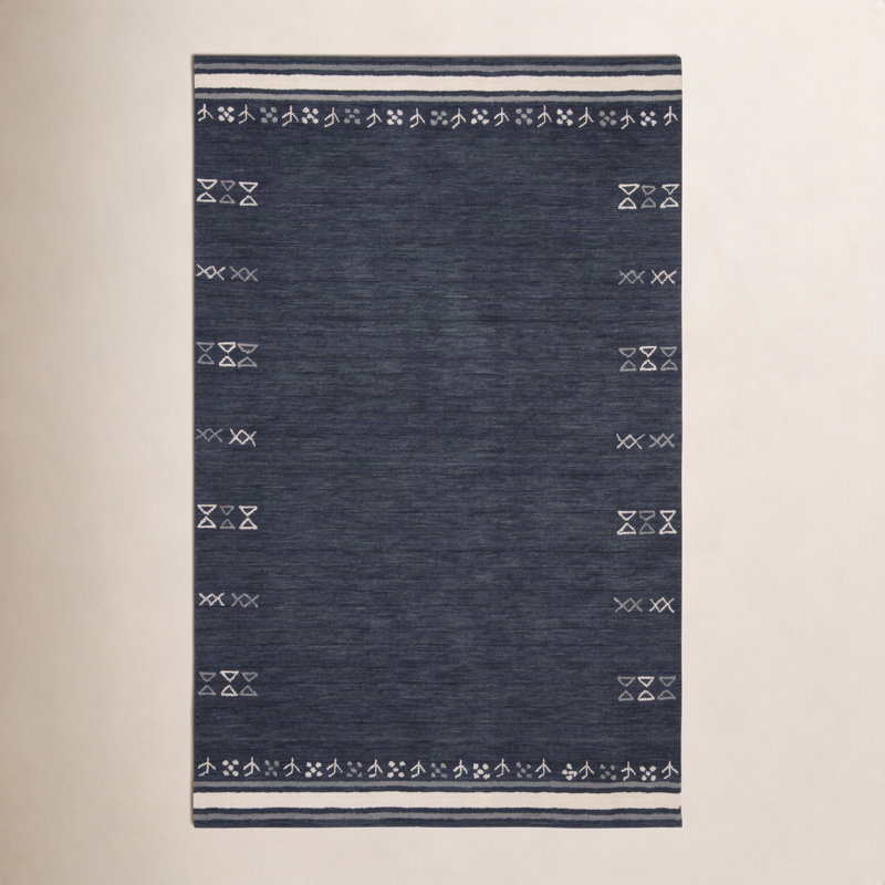 Santiago Hand Loomed Wool Moroccan Rug, Square 10'