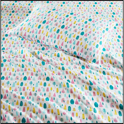 Ensemble de draps en coton 4 pièces