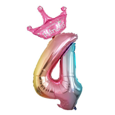 Used For Birthday Party, Anniversary Celebration 100 Cm Number Decoration