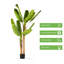 Bananier artificiel en pot 60 po
