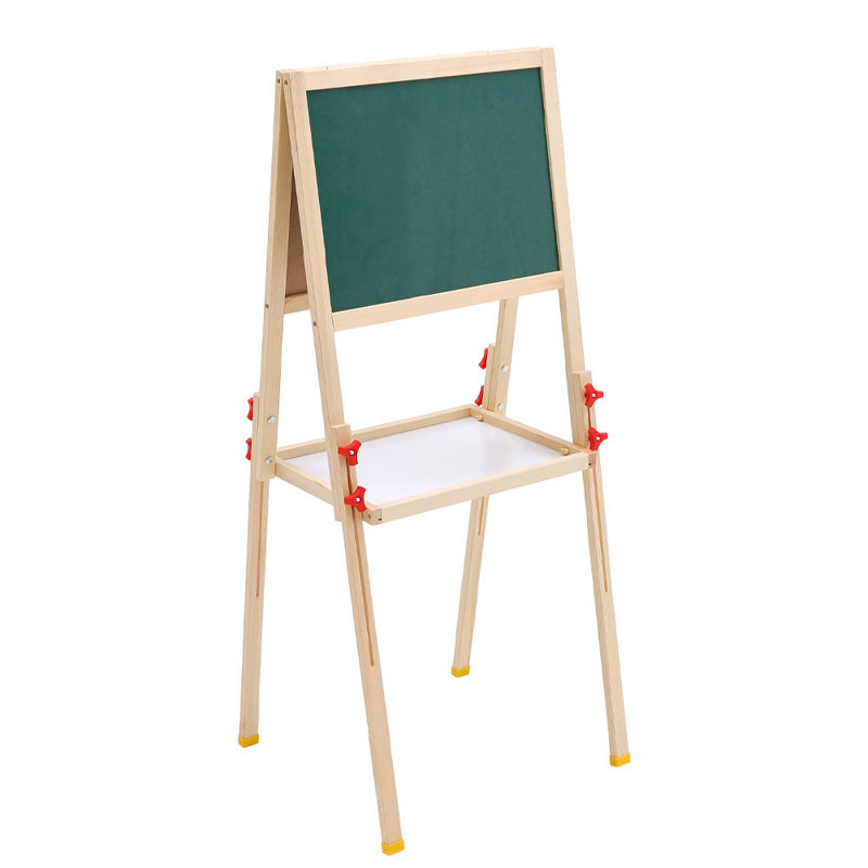 Mykerria 17 Stories Adjustable Wood Board Easel