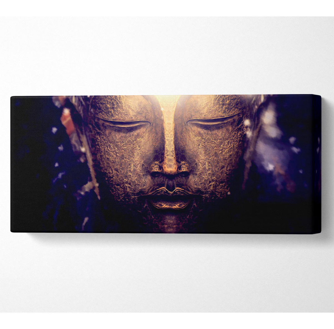 Licht aus dem Buddha-Gesicht - Kunstdrucke auf Leinwand