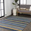 Tapis intérieur / extérieur crème / bleu marine Janus Classic Coastal-205660388