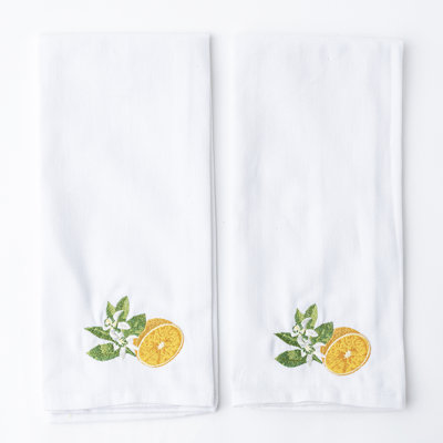 Orange Blossom Kitchen Towel Set