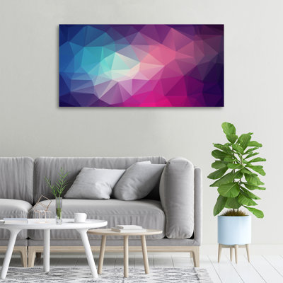 Abstraction Background - Wrapped Canvas Print
