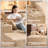 Nathasa Boneless 74.56" Upholstered Sleeper Sofa Bed with Pillow, No Assembly Required, Modern Compression Couch with Dual Mattress for Living Room-805430397