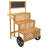 Suresnes 71cm W Manufactured Wood Merchandiser with Wheels