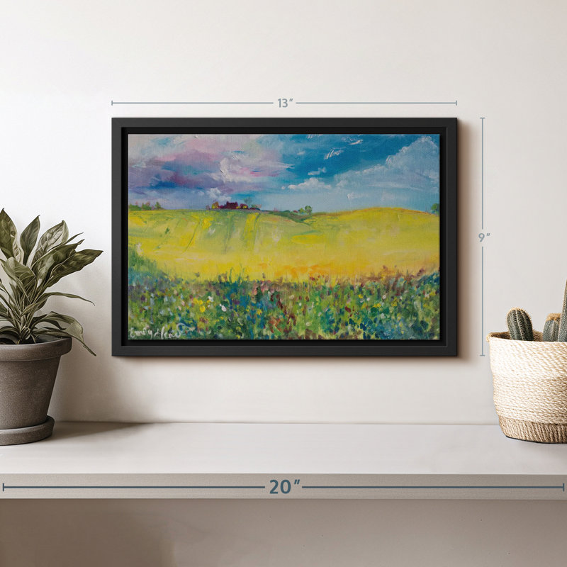 Impression sur toile Home, H 9 po x l 13 po
