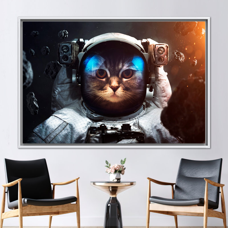 Print on Canvas, White Floater Framed, 20 cm H x 30 cm W