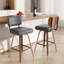Tabouret pivotant rembourré à hauteur de bar-1822173828