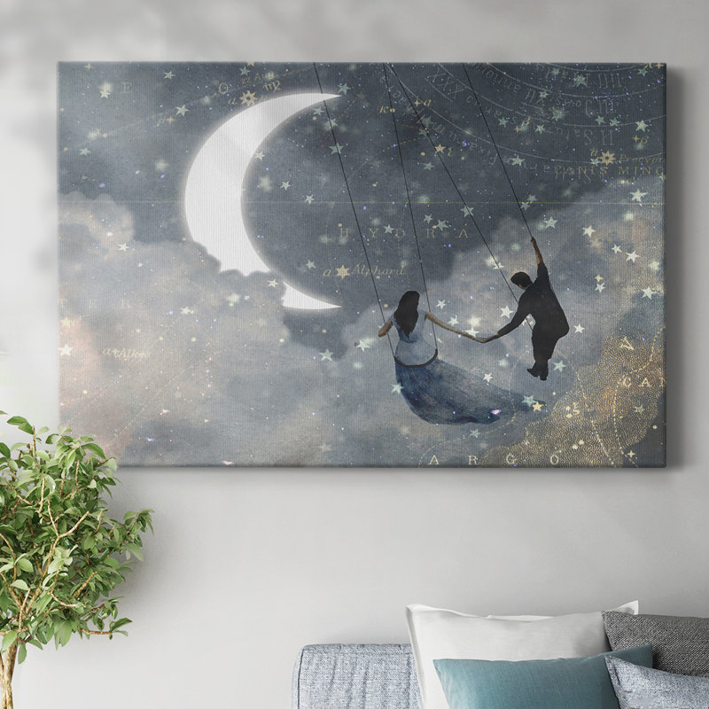 «Celestial Love» I-Gallery, toile tendue, H 12 po x l 18 po